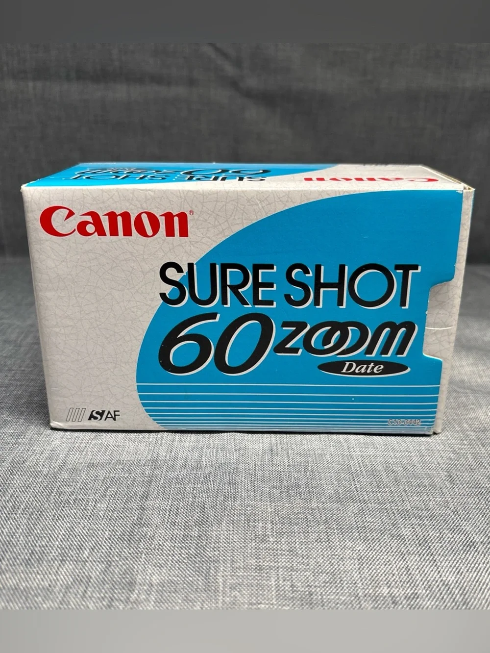 Canon Sure Shot 60 Zoom Shot 35mm Point & Shoot Film Camera NOS See Description.